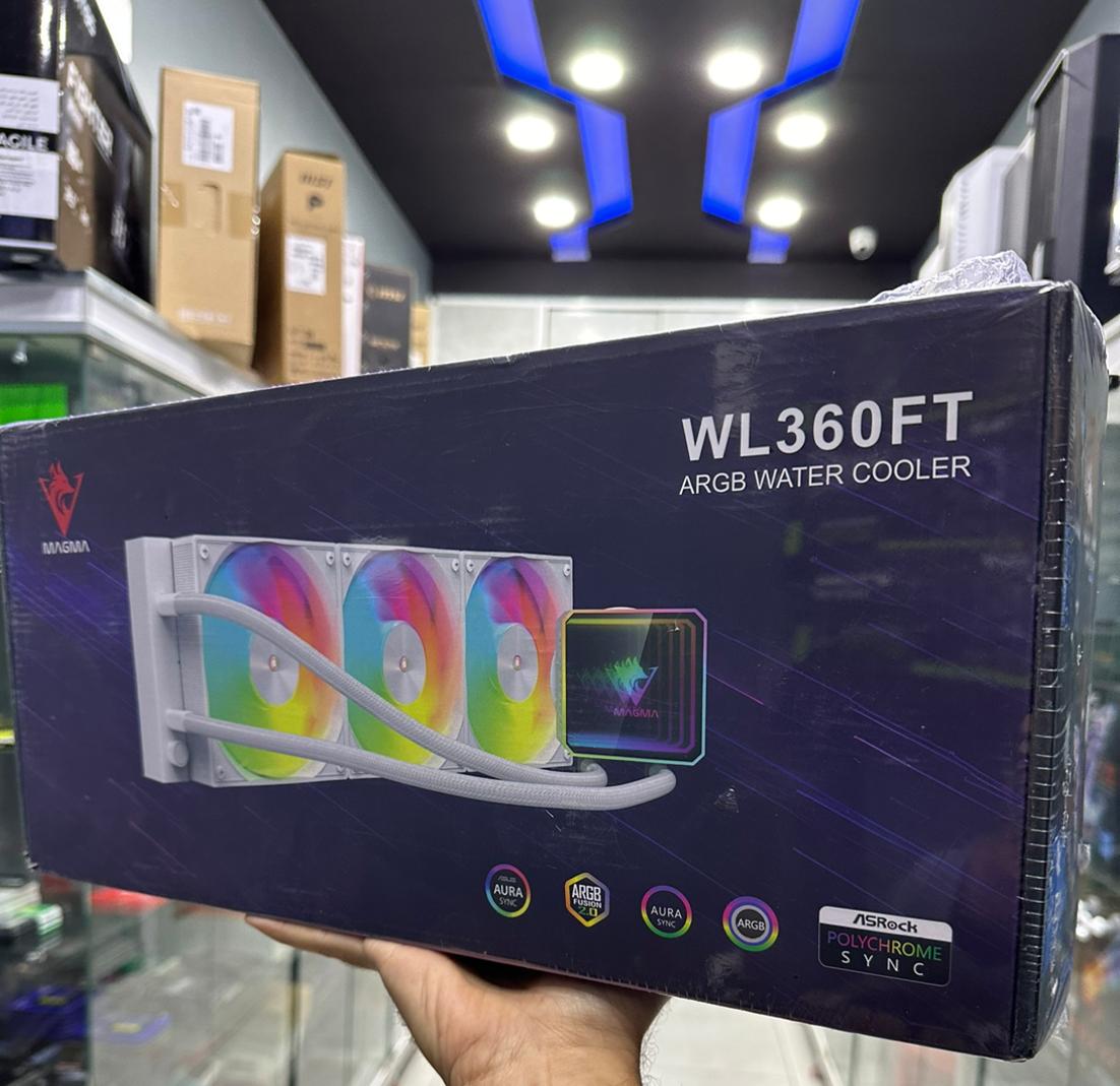 WATERCOOLING MAGMA WL360FT ARGB WHITE